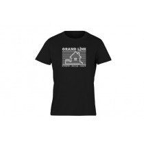 ГРАНД ЛАЙН Футболка черная Домик р. 4XL 435602