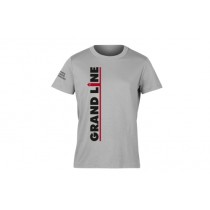 ГРАНД ЛАЙН Футболка серая Вертикаль р. 3XL 435617