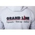 Толстовка Grand Line серая с капюшоном Классика р.L вышивка — 187301 Толстовка Grand Line серая с капюшоном Классика р.L вышивка — 187301
