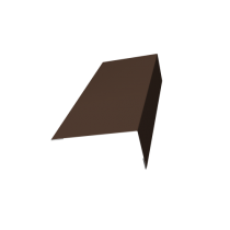 ГРАНД ЛАЙН Наличник оконный HAUBERK 0,45 PE с пленкой RAL 8017 шоколад (1,25) 393991