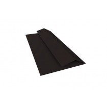 ГРАНД ЛАЙН Планка финишная Блок-хаус новый 0,5 Velur RAL 9005 черный (3м) 554146