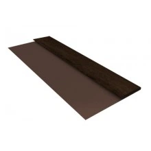 Планка стартовая Блок-хаус новый Grand Line 0,45 Принт Элит Античный дуб TwinColor (2м)