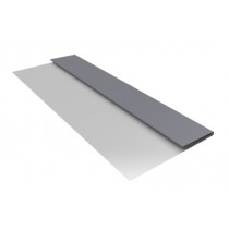 ГРАНД ЛАЙН Планка стартовая БХ new 0,5 Satin с пленкой RAL 7004 сигнальный серый (2м) 505417