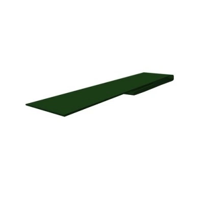 Планка Grand Line финишная 46х25 0,45 Drap RAL 6005 зеленый мох (2,5м) — 531214 Планка Grand Line финишная 46х25 0,45 Drap RAL 6005 зеленый мох (2,5м) — 531214