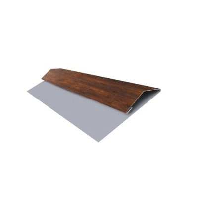 Планка Grand Line финишная 48х25 0,45 Print Elite Chestnut Wood (2м) — 531325