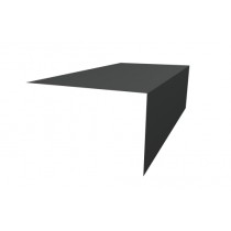 ГРАНД ЛАЙН Планка околооконная фальц 0,5 Satin с пленкой RAL 7016 антрацитово-серый (3м) 521279