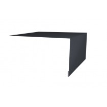 ГРАНД ЛАЙН Планка околооконная простая 250х50 0,5 Satin с пленкой RAL 7024 мокрый асфальт (3м) 523448