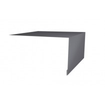 ГРАНД ЛАЙН Планка околооконная простая 250х50 0,4 PE с пленкой RAL 7004 сигнальный серый (2м) 523561