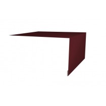 ГРАНД ЛАЙН Планка околооконная простая 250х50 0,4 PE с пленкой RAL 3005 красное вино (2м) 523567