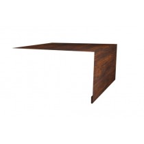 ГРАНД ЛАЙН Планка околооконная простая 250х50 0,45 Print Elite Chestnut Wood TwinColor (3м) 553849