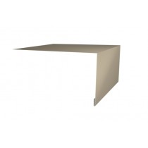 ГРАНД ЛАЙН Планка околооконная простая 250х75 0,45 PE с пленкой RAL 1015 светлая слоновая кость (2м) 523836