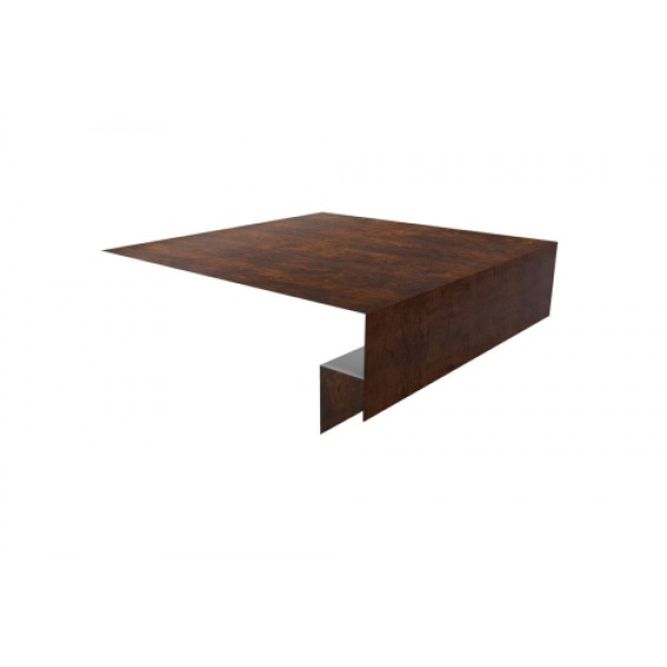 ГРАНД ЛАЙН Планка околооконная сложная 200х50х12 (j-фаска) 0,45 Print Elite Chestnut Wood (2м) 530785
