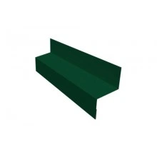 Отлив Grand Line межэтажный 35 0,45 Drap ST RAL 6005 зеленый мох (2,5м)