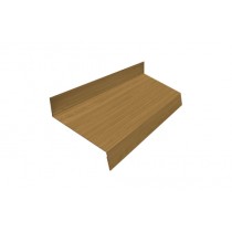 ГРАНД ЛАЙН Отлив простой 50 0,45 Print Elite Honey Wood TwinColor (2,5м) 524097