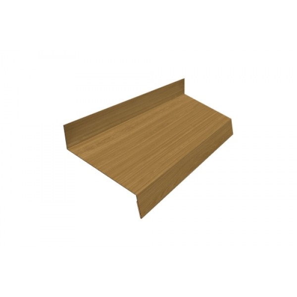 ГРАНД ЛАЙН Отлив простой 50 0,45 Print Elite Honey Wood TwinColor (2,5м) 524097 ГРАНД ЛАЙН Отлив простой 50 0,45 Print Elite Honey Wood TwinColor (2,5м) 524097