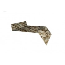 ГРАНД ЛАЙН Отлив простой 50 0,45 Print Elite Fine Stone TwinColor (2,5м) 524115