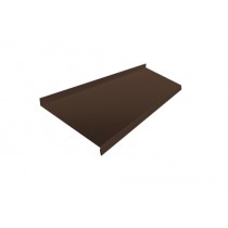 ГРАНД ЛАЙН Отлив простой 200 0,5 Satin Matt RAL 8017 шоколад (2,5м) 525328