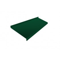 ГРАНД ЛАЙН Отлив простой 250 0,5 Satin с пленкой RAL 6005 зеленый мох (3м) 525785