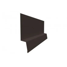 Планка Grand Line начальная фальц 0,5 PurPro Matt 275 RR 32 темно-коричневый (2,5м)