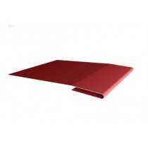 ГРАНД ЛАЙН Планка начальная 0,45 PE с пленкой RAL 3011 коричнево-красный (3м) 515150