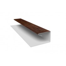 ГРАНД ЛАЙН Планка П-образная завершающая сложная (КД) 0,45 Print Premium Cherry Wood Fresh (3м) 563122