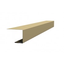 ГРАНД ЛАЙН Планка завершающая для Кликфальц Pro 0,45 PE с пленкой RAL 1014 слоновая кость (3м) 522715