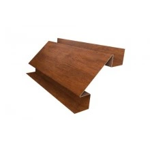 Угол внутренний Grand Line сложный 75мм 0,45 Print Premium Golden Wood Fresh TwinColor (3м)