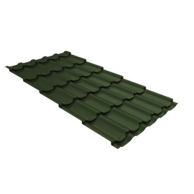 Профиль Grand Line волновой Квинта плюс (Kvinta plus) 0,5 GreenCoat Pural BT RR 11 темно-зеленый (RAL 6020 хромовая зелень) — 221521