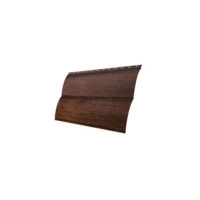 Сайдинг Grand Line Блок-хаус new 0,45 Print Premium с пленкой Cherry Wood Fresh — 546540