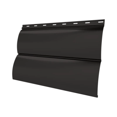 Сайдинг металлический Блок-хаус новый Grand Line 0,5 PurPro с пленкой RR 32 темно-коричневый — 556702 Сайдинг металлический Блок-хаус новый Grand Line 0,5 PurPro с пленкой RR 32 темно-коричневый — 556702