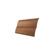 Сайдинг Grand Line Блок-хаус 0,390 0,45 Print Elite Honey Wood TwinColor