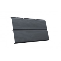 ГРАНД ЛАЙН ЭкоБрус 3D 0,345 0,45 PE с пленкой RAL 7024 мокрый асфальт 355131