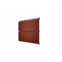 ГРАНД ЛАЙН ЭкоБрус 0,345 Gofr 0,45 Drap с пленкой RAL 8004 терракота 207631