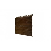 ГРАНД ЛАЙН ЭкоБрус 0,345 Gofr 0,45 Print Premium с пленкой Antique Wood TwinColor 255440