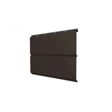 Сайдинг Grand Line ЭкоБрус new 0,5 Satin RR 32 темно-коричневый