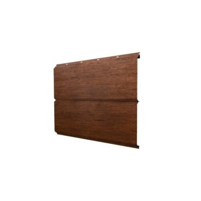 Сайдинг Grand Line ЭкоБрус new 0,45 Print Premium Golden Wood Fresh TwinColor — 581344