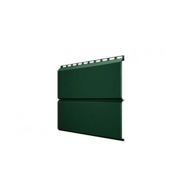 Сайдинг Grand Line ЭкоБрус 0,345 0,5 GreenCoat Pural BT RR 11 темно-зеленый (RAL 6020 хромовая зелень) — 197901