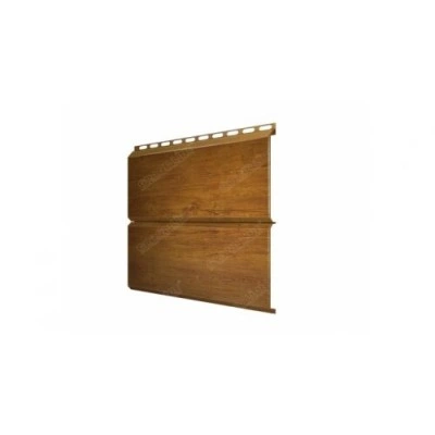 Сайдинг Grand Line ЭкоБрус 0,345 0,45 Print-Double Elite Golden Wood — 230790