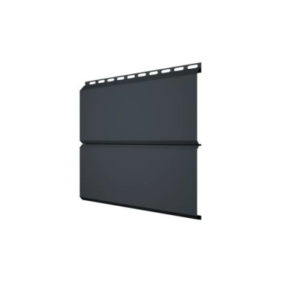 Сайдинг Grand Line ЭкоБрус 0,345 0,5 GreenCoat Pural BT, matt RR2H3 (RAL 7016 антрацитово-серый) — 404760 Сайдинг Grand Line ЭкоБрус 0,345 0,5 GreenCoat Pural BT, matt RR2H3 (RAL 7016 антрацитово-серый) — 404760