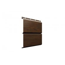 Сайдинг Grand Line ЭкоБрус 0,345 0,45 Print Elite Chestnut Wood