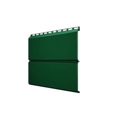 Сайдинг Grand Line ЭкоБрус 0,345 0,5 PurLite Matt RAL 6005 зеленый мох — 457577