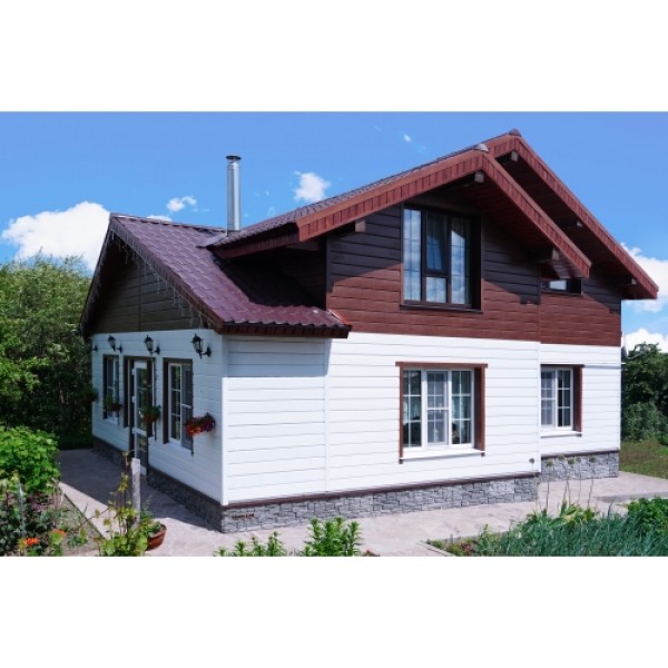 ГРАНД ЛАЙН ЭкоБрус 0,345 0,5 Satin с пленкой RAL 9003 сигнальный белый 78940