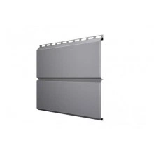Сайдинг Grand Line ЭкоБрус 0,345 0,5 Satin с пленкой RAL 7004 сигнальный серый