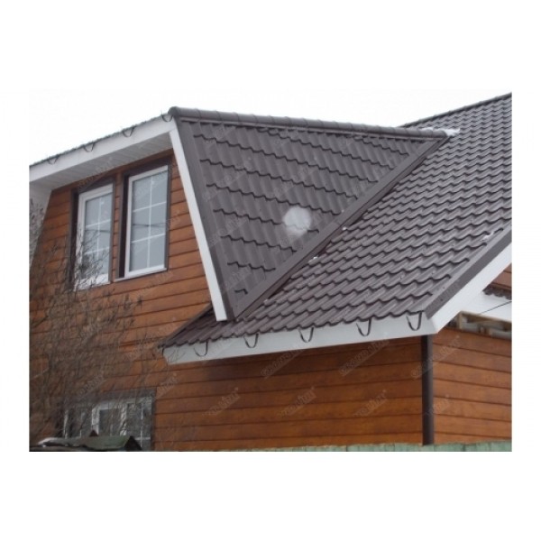 ГРАНД ЛАЙН ЭкоБрус 0,345 0,5 Satin с пленкой RAL 1015 светлая слоновая кость 94645