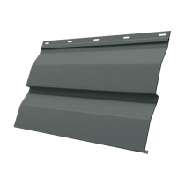 ГРАНД ЛАЙН Корабельная доска 0,45 ПЭ с пленкой RAL 7005 мышино-серый 058968