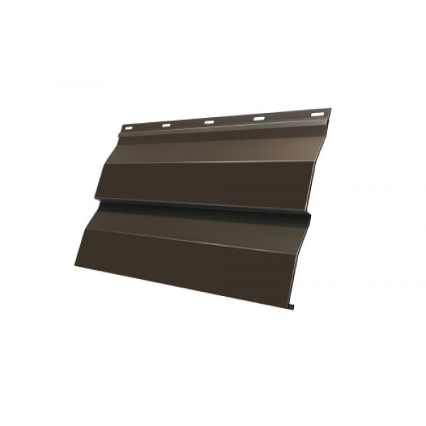 ГРАНД ЛАЙН Корабельная Доска 0,265 0,5 GreenCoat Pural BT RR 32 темно-коричневый (RAL 8019 серо-коричневый) 392471