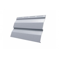 ГРАНД ЛАЙН Корабельная Доска 0,265 0,5 Satin с пленкой RAL 9006бело-алюминиевый 94701