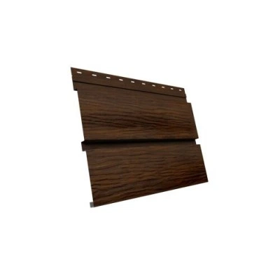 Сайдинг Grand Line Квадро брус 3D 0,45 Print Elite с пленкой Chestnut Wood — 555263 Сайдинг Grand Line Квадро брус 3D 0,45 Print Elite с пленкой Chestnut Wood — 555263