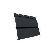 ГРАНД ЛАЙН Квадро брус 3D 0,5 Satin Matt с пленкой RAL 7024 мокрый асфальт 555410