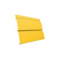 ГРАНД ЛАЙН Квадро Брус 0,45 PE с пленкой RAL 1018 цинково-желтый 412679